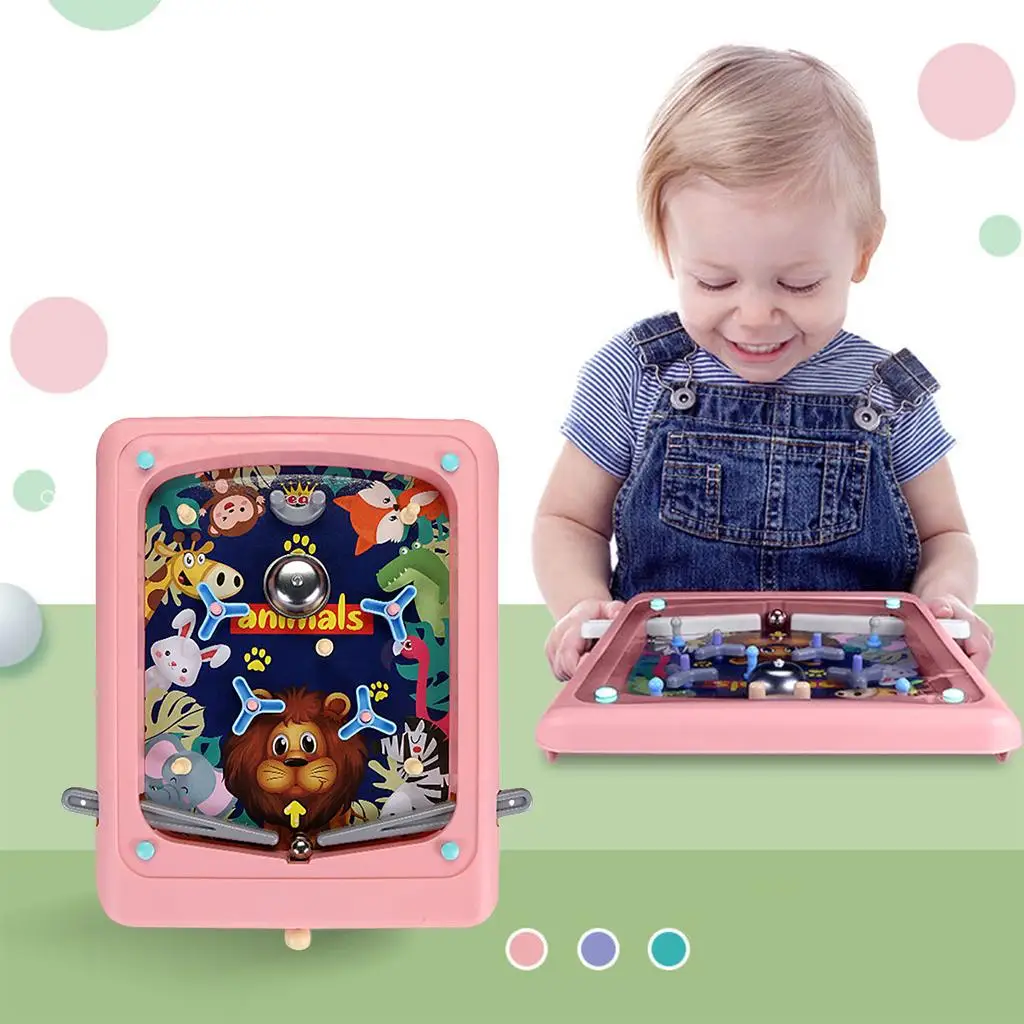 Plastic Pinball Game Toys Kids Educational Preschool for Kids Children