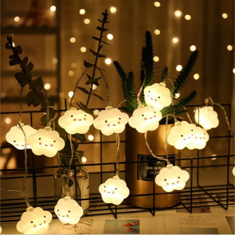 1.5M Led String Lights Sliver Wire Fairy Garland Light Christmas Outdoor Lights Chain Wedding Party Christmas Tree Decor Gift globe string lights