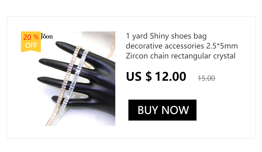 Description Picture 6 of item1 Yard Short tassel Pendant rhinestones trim fringe crystal metal chain  for dress,bag,shoes accessories ML004