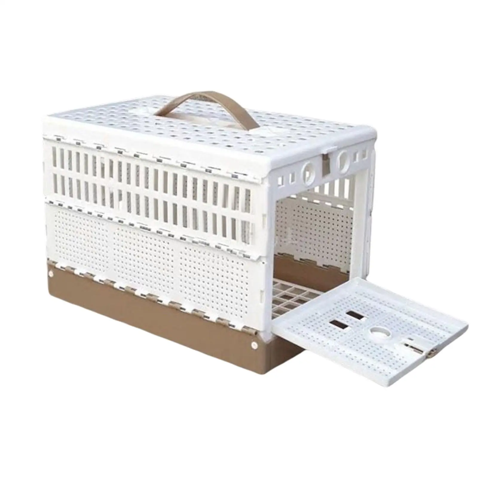 Lightweight Pigeon Cage Parakeet Cage Poultry Bird Cage Folding Pairing Cage Box Small Animal Pigeon Training Cage for Travel