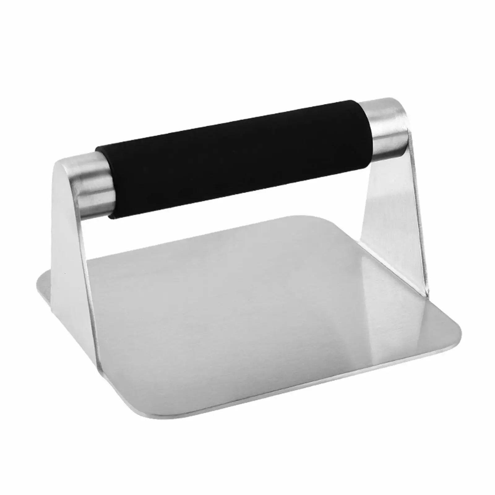 Stainless Steel Burger Press Stainless Steel Griddle Accessories Meat Smasher Grill Press for Steaks BBQ Sandwich Meat Cooking
