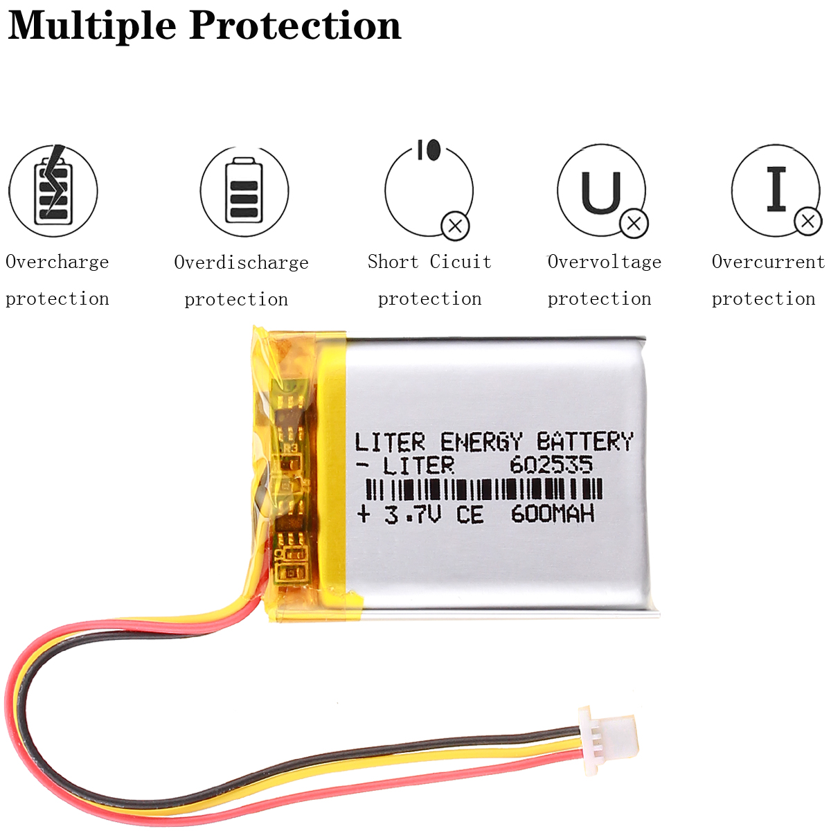 li íon bateria recarregável para mp3 mp4