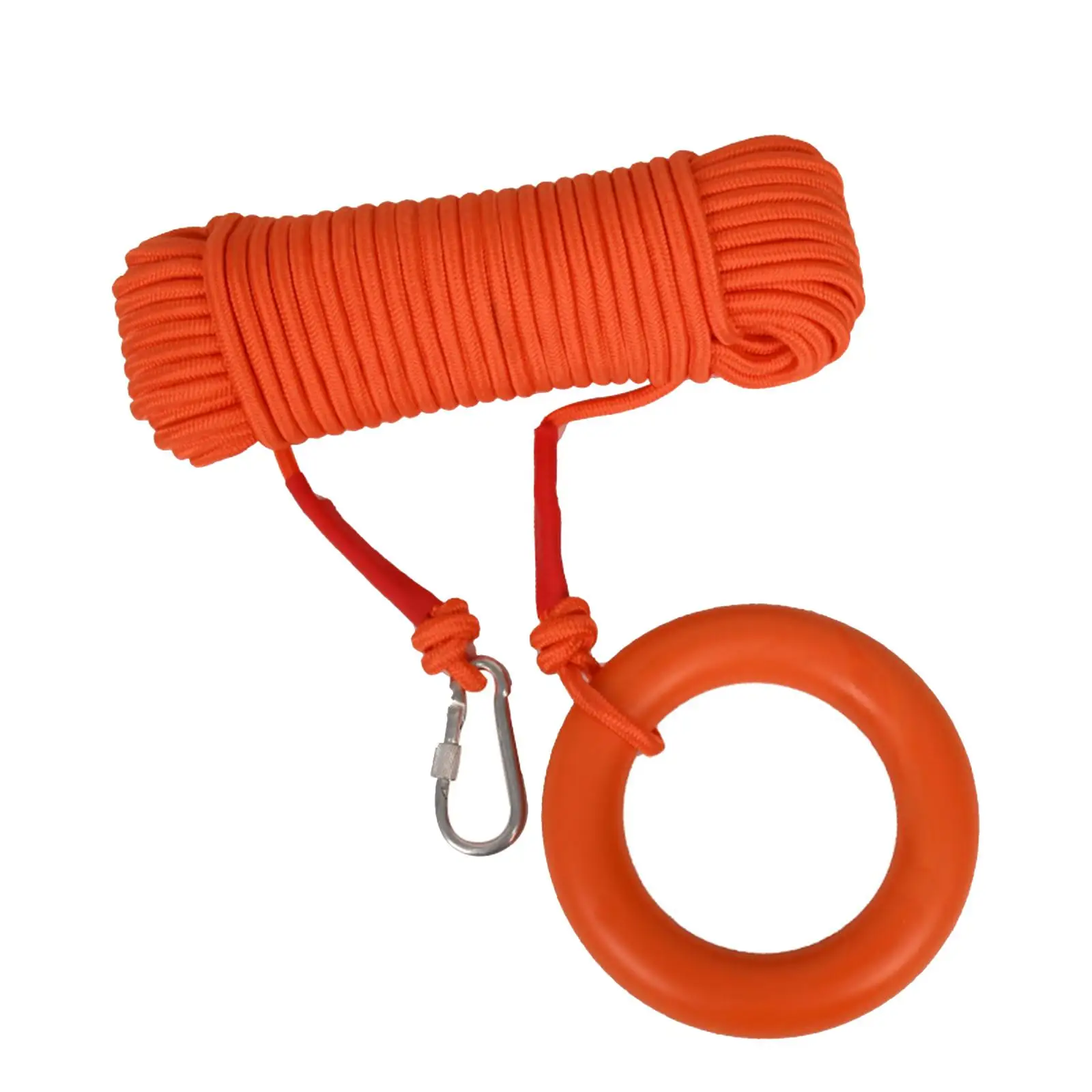 Life Saving Rope Emergency Cord Floating Rope 30M Thickness Throwable Device for Diving Canoeing Boating Kayak Buoyant Dinghy