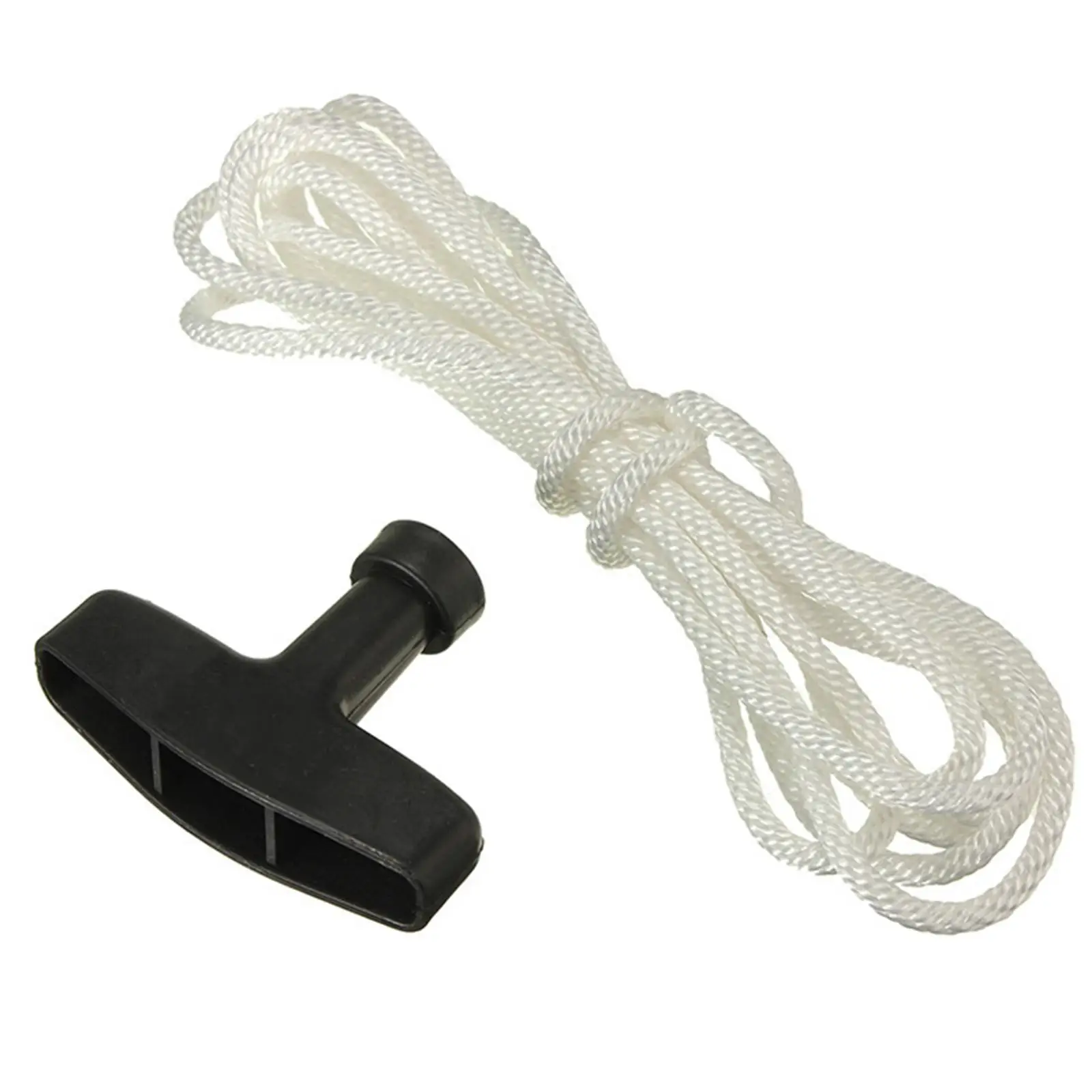 Starter Handle with Rope Mower Pull Cord Strong for Generator Electric Mower Accessories