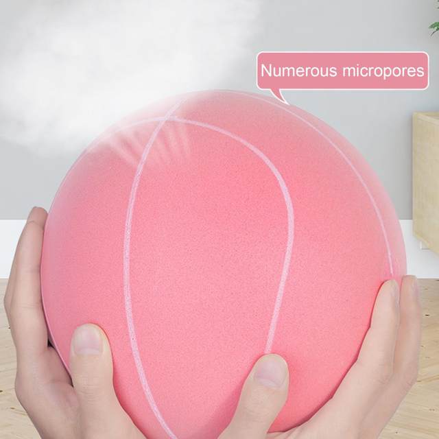 Silent Bounce Ball brinquedo ao ar livre para crianças, interação  pai-filho, basquete silencioso, poliuretano, elasticidade moderada -  AliExpress