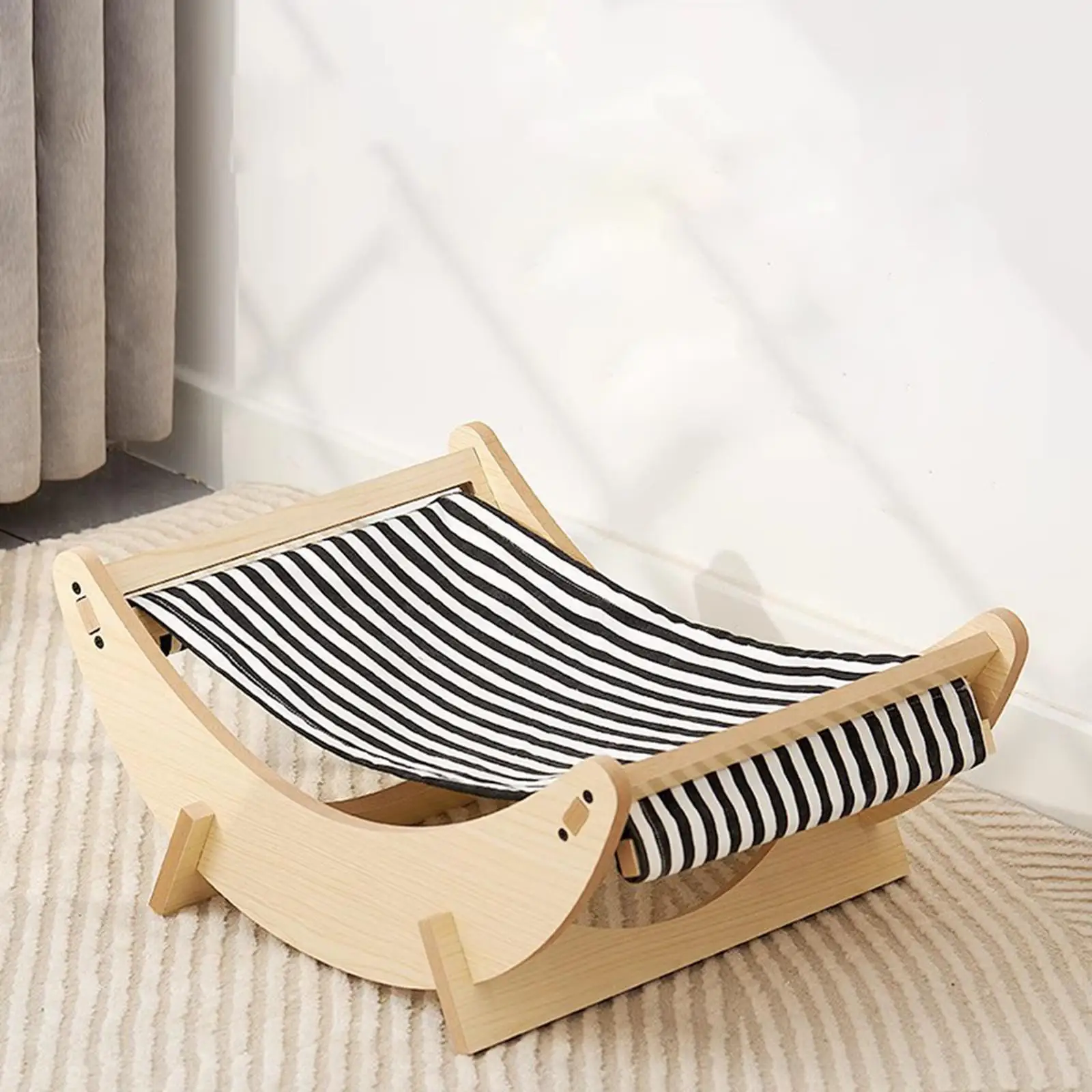 Cat Hammock Swing Bed Cat Rocking Chair Cat Sleeping Bed Cat Rocking Hammock Bed for Kitten Puppy Cats and Small Dogs