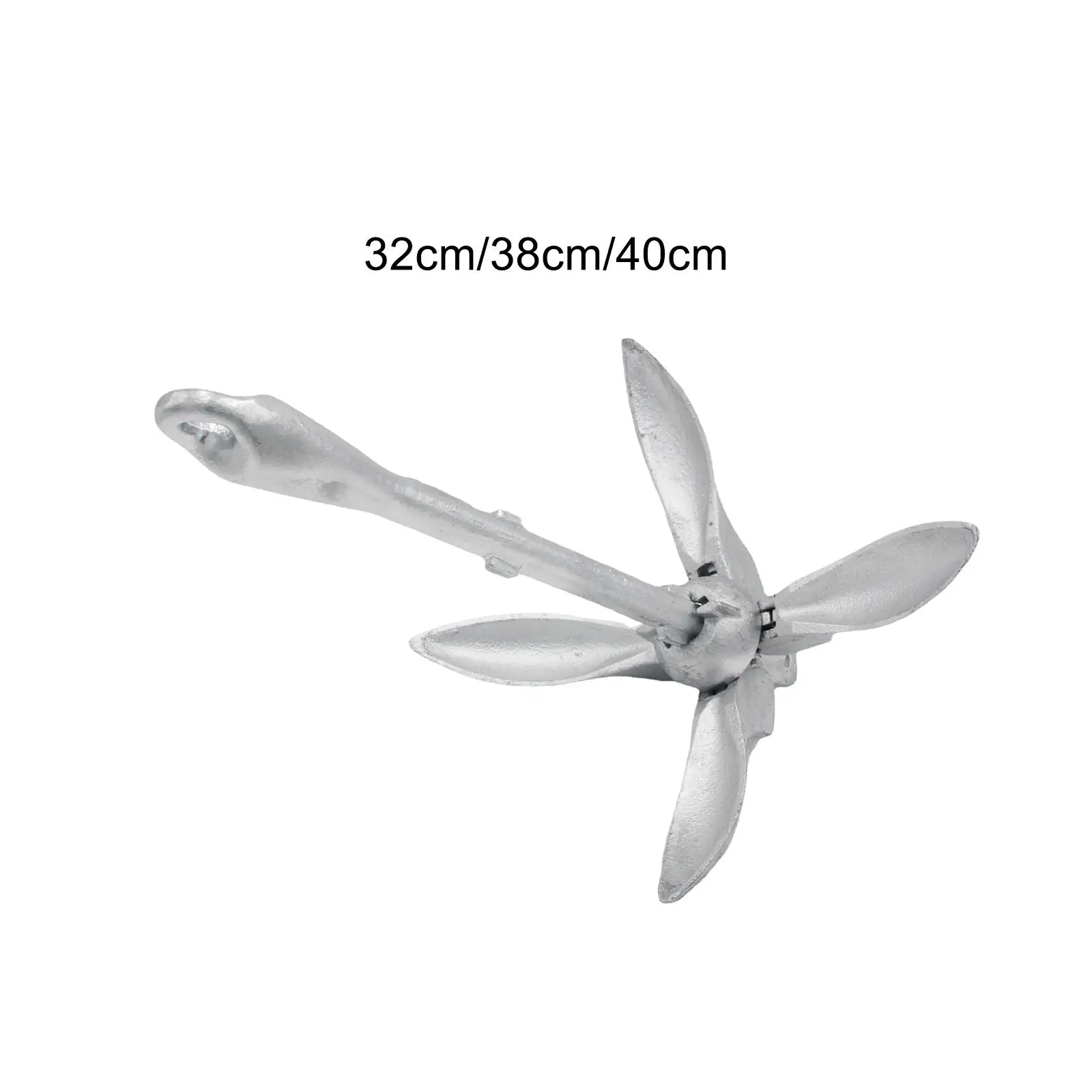 Foldable Grapnel Boat Anchor Heavy Duty for Sailboat Waterski Dinghies