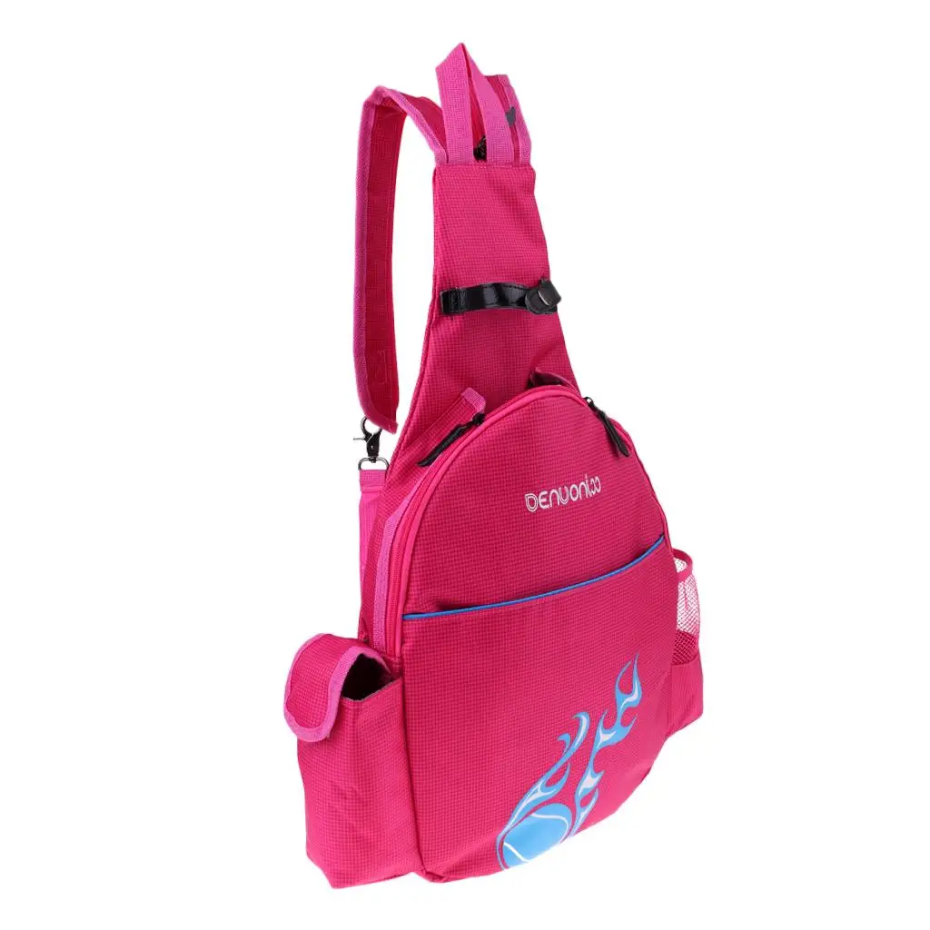 Tennis Racket Backpack, Waterproof Bag with Zip Closure And Padded Shoulder Straps