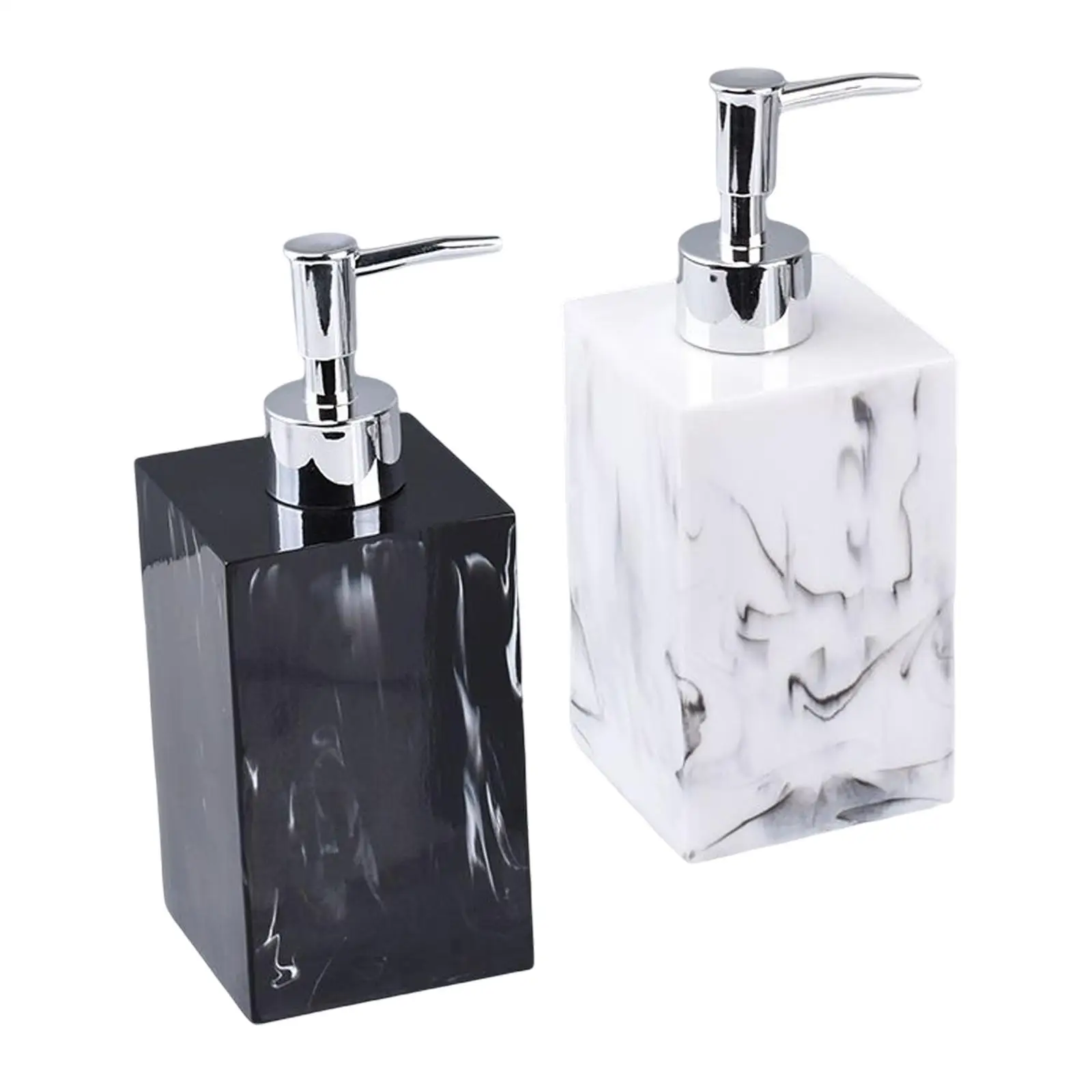 Empty Soap Dispenser with Pump/ 500ml Resin Refillable Container for Lotion Kitchen Bathroom/