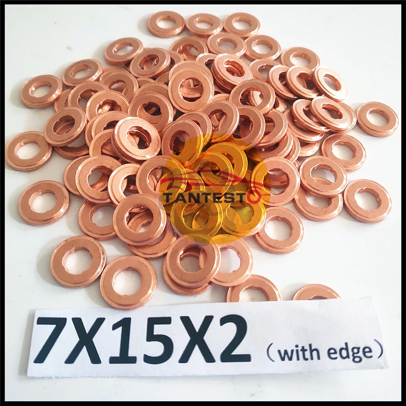 7x15mm/9x18mm Diesel Common Rail Einspritz düse Kupfer Unter leg scheibe Dichtung o Ring Pad Dichtung pumpe Reparatur werkzeug – Detail 8