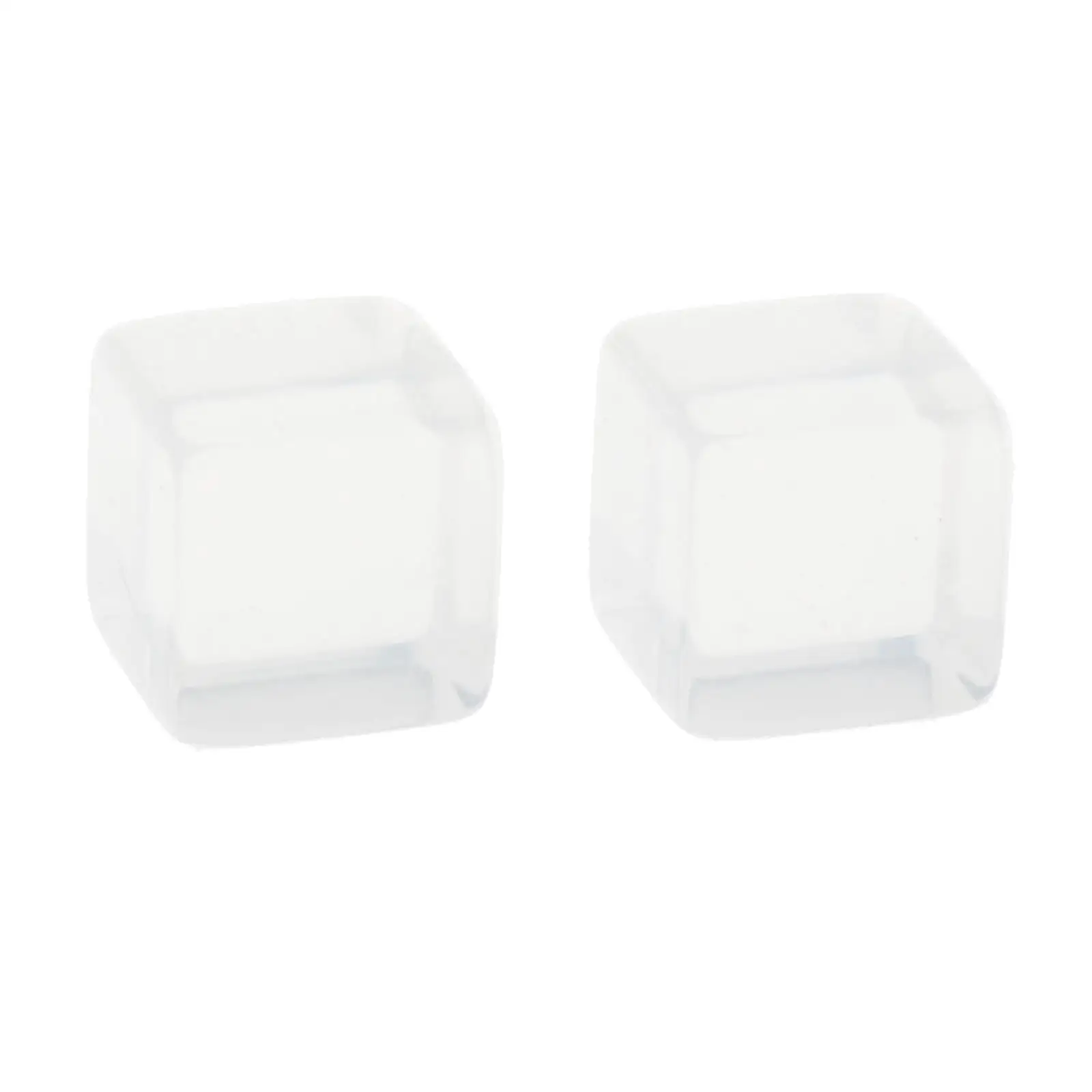 10 Pieces Acrylic 16mm Six Sides Dice Acrylic for Party Supplies,Dice Making