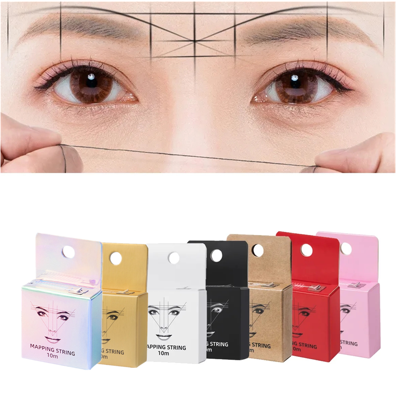 Best of 10Meter Microblading Mapping Pre-Ink String For Makeup Eyebrow Dyeing Linen Thread Semi Permanent Positioning Measure Tool Reviews & Tips