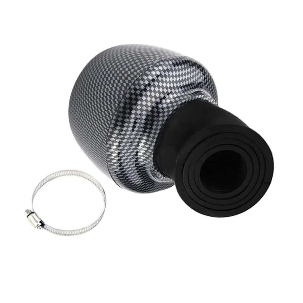 24mm-48mm Angled Motorcycle Air Cleaner Intake Filter Washable Reusable for for Bobber Chopper Cruiser