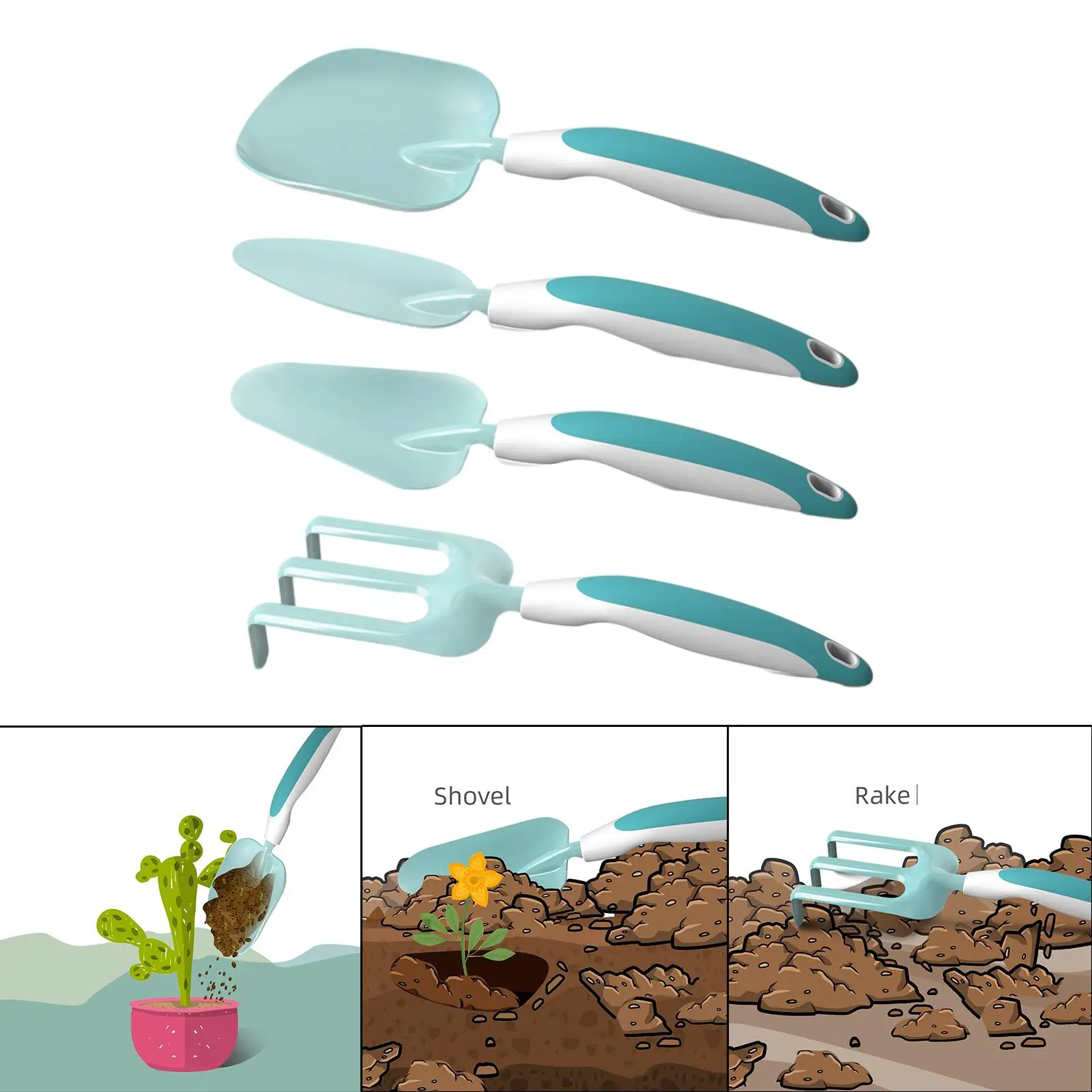 Gardening Hand Tools Kids Pit Beach Toy Gardening Tools Gifts for Kids