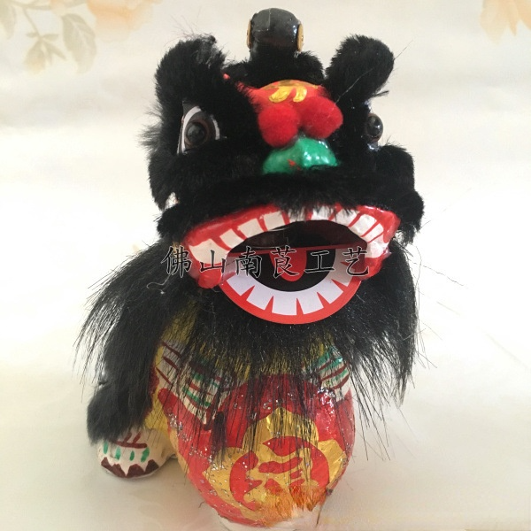 Lion Dance Little Lion Head Handicraft with Chinese Characteristics Foshan  Ornaments Toys for Children As New Year Gifts - AliExpress