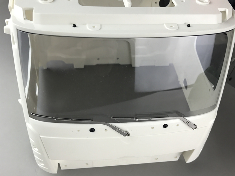 Scaleclub Modell Anhänger Schmutz Kopf 1:14 Klettern 1/10 Drift Auto Mit Simulation Metall Wischer Für Tamiya Lesu Für Scania Mann – Detail 7
