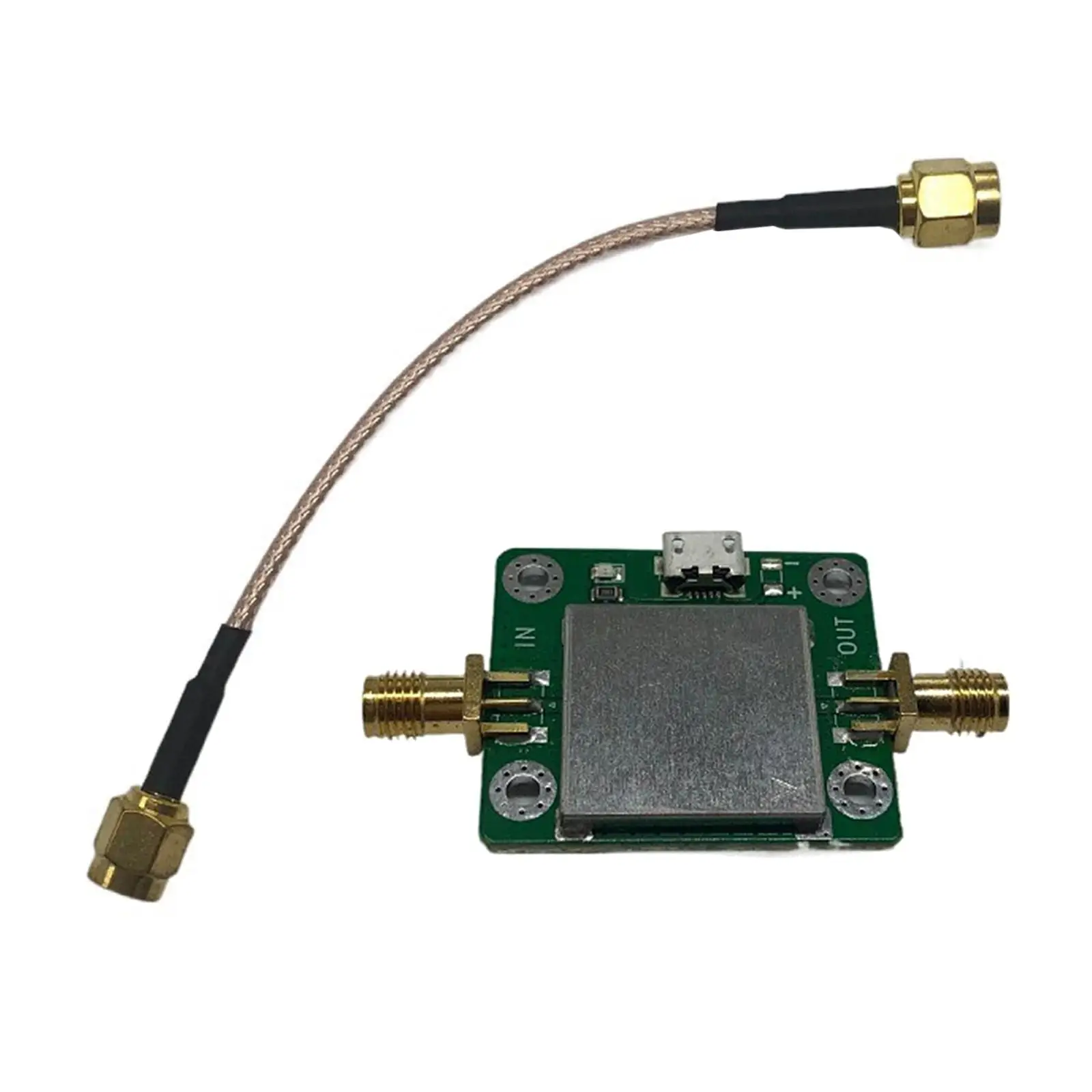 20dB Power amp Durable Portable Short Modulation Transmission Applications Ham Radio Amplification Display Digital