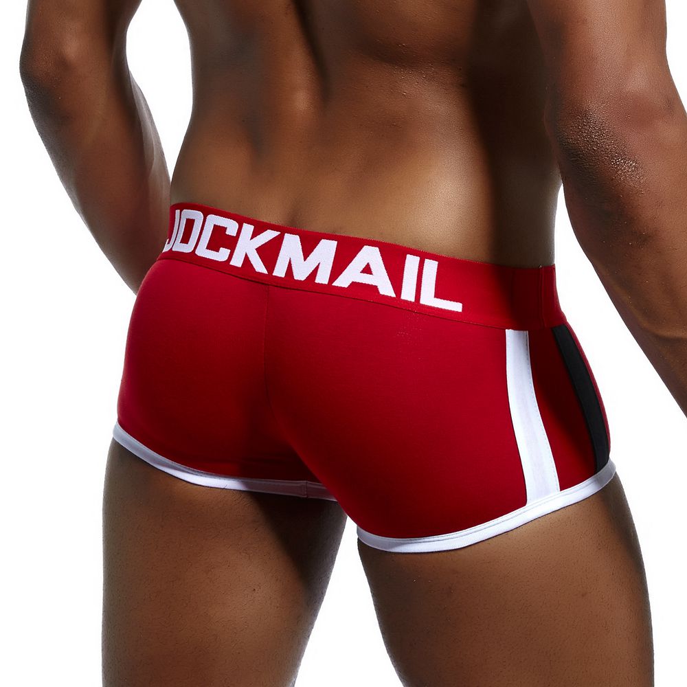 Title 17, Cueca boxer masculina com bojo, aumentando o co...