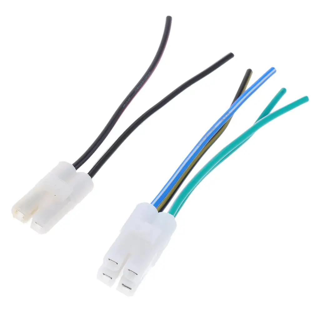 Motorcycle Connection Cable with 4 Pins and 2 Pins Insertion Control System Parts for 0