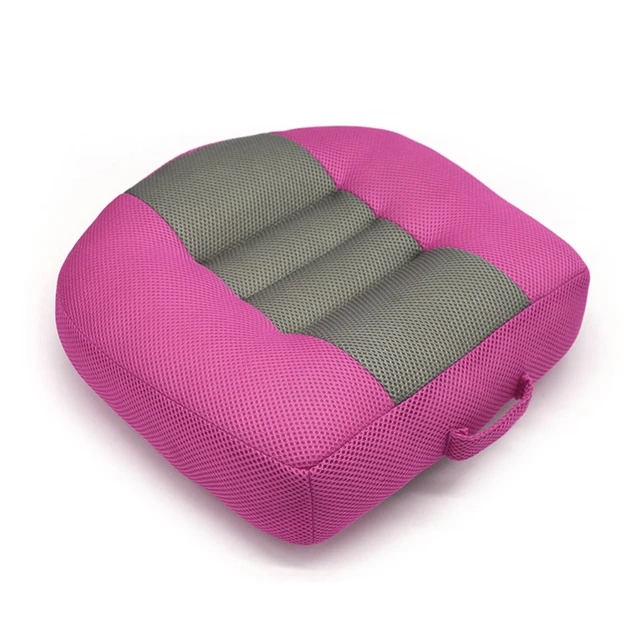 Portable Car Seat Booster Cushion Heightening Height Boost Mat Breathable  Driver Expand Field Of View Lift Interior Seat Pad - AliExpress