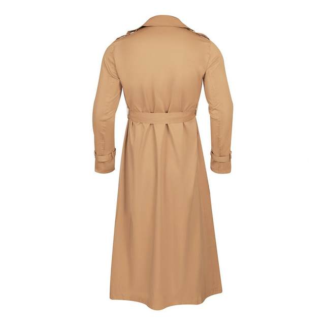 Trench Doppiopetto Uomo - Giacca Lunga Antivento Con Cintura, Per Primavera E Autunno - Foto 12