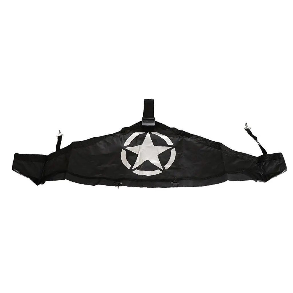 Front Hood Cover T-Style Protector Cover for 2007-2017