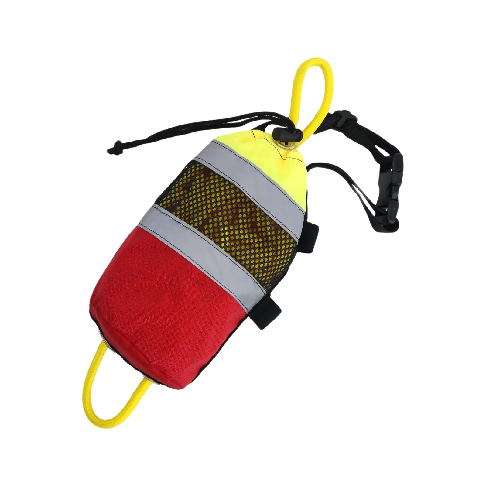 101ft Throw Bags for Water Rescue with Rope Yellow Throwline Throwing Line Accessories Rescue Throw Bag for Kayaking