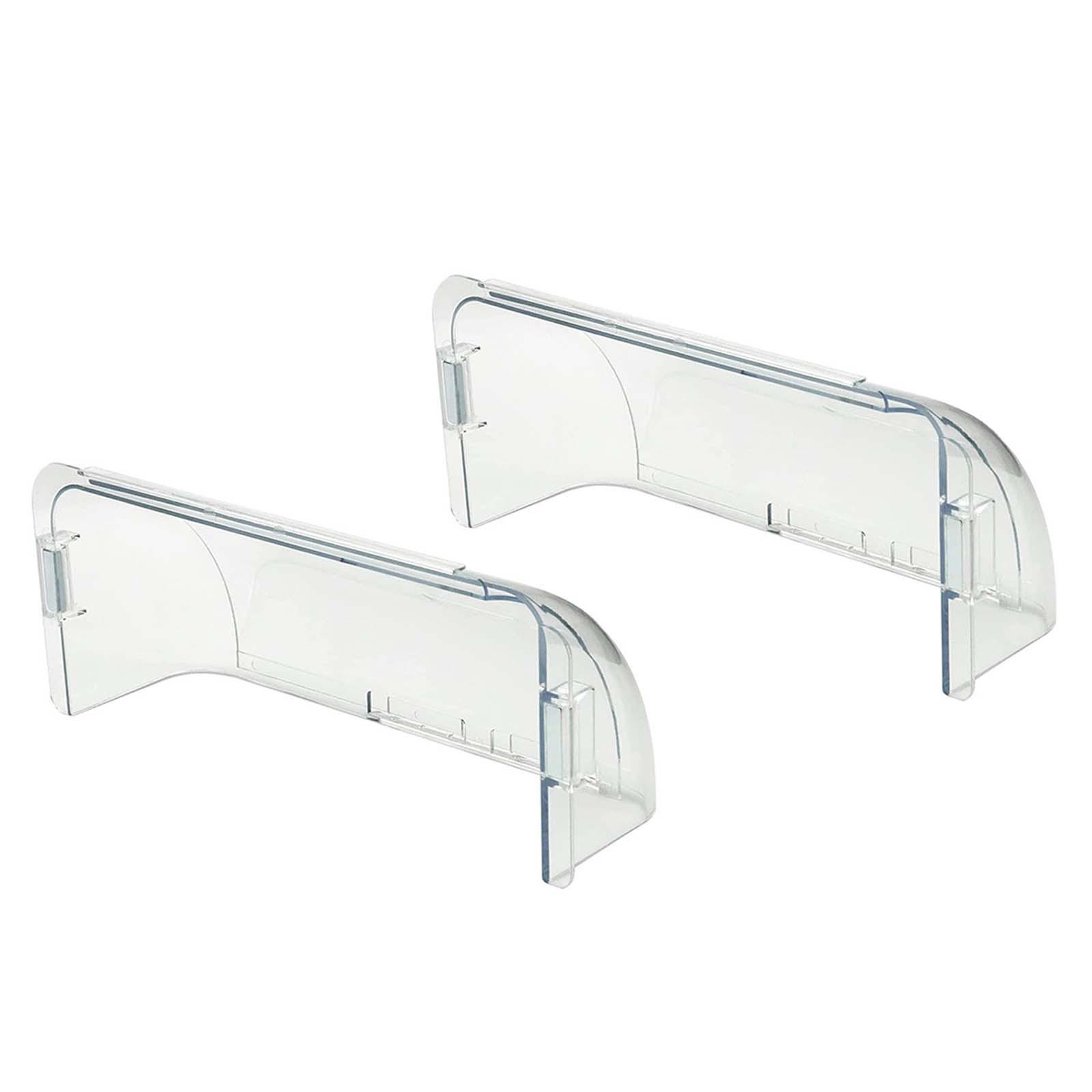 2Pcs Heavy Duty Adjustable Air Vent Deflector 9