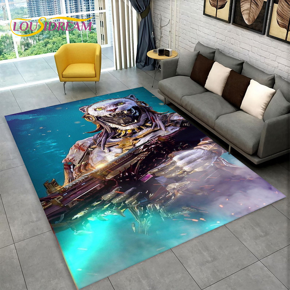 tapis de jeu cod call of zone de jeu chambre décoration de polymère de sol non jeu pour enfants