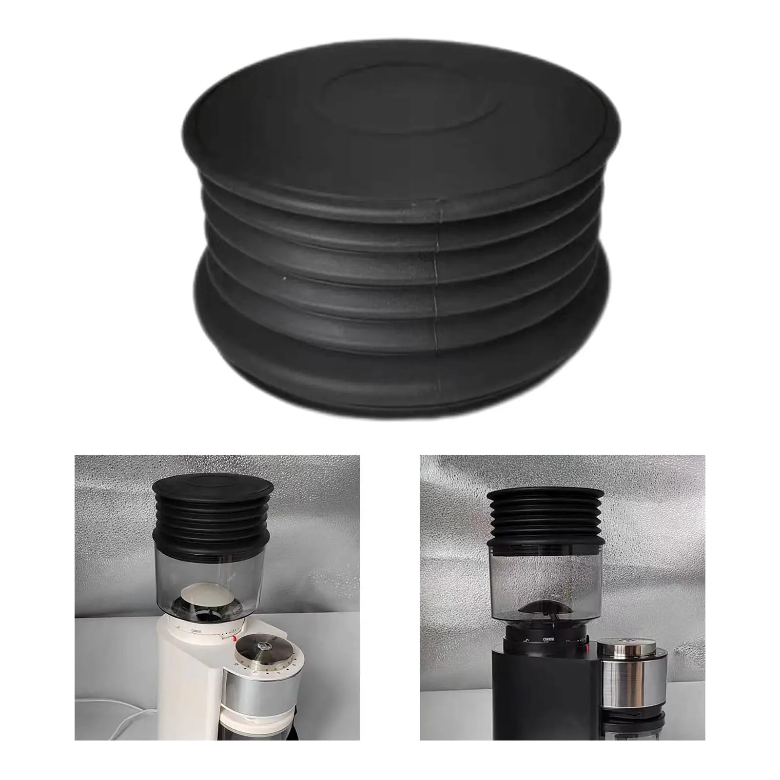 Grinder Single Dose Universal Reusable Silicone Bellow Blowing Bean Bin Coffee Bean Bin Cleaning Replacements Accessories Parts
