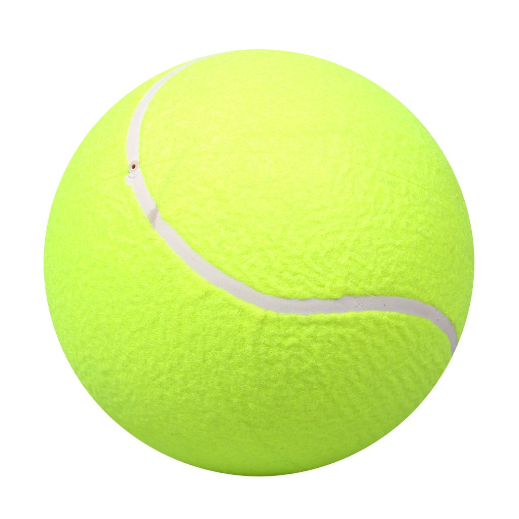 New 9.5` Big Inflatable Tennis Ball Toy for Children Adult Pet Dog Puppy Cat