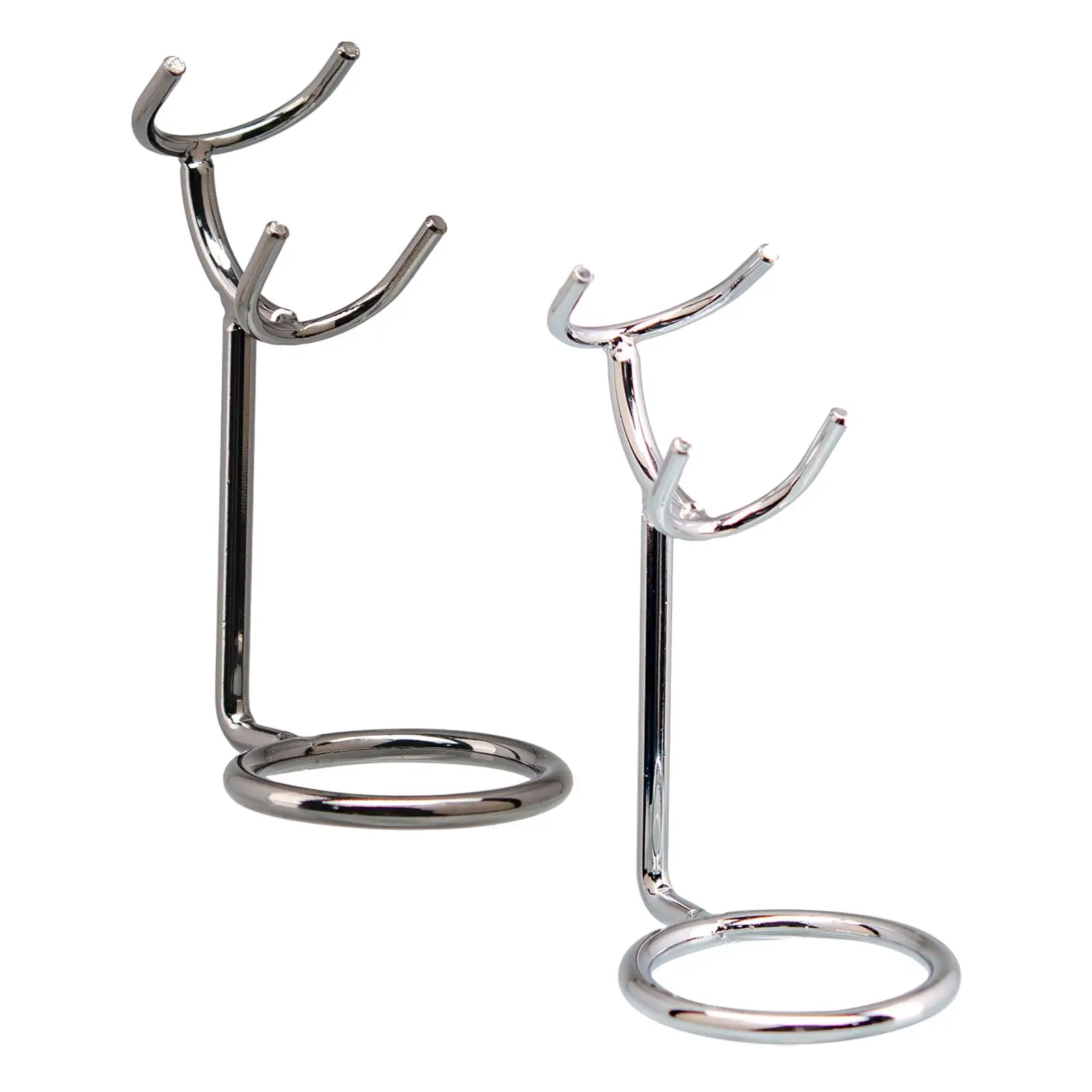 and Brush Stand Hanger Practical Not Rust Stable Shave Accessory Safety Holder for Man Salon Countertop
