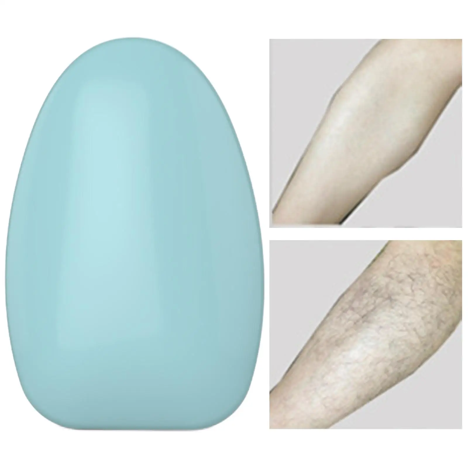Glass Hair Remover Hair Eraser for Legs,Arms  Easy Cleaning Easy to Use Household Depilator Epilation Exfoliating Tool