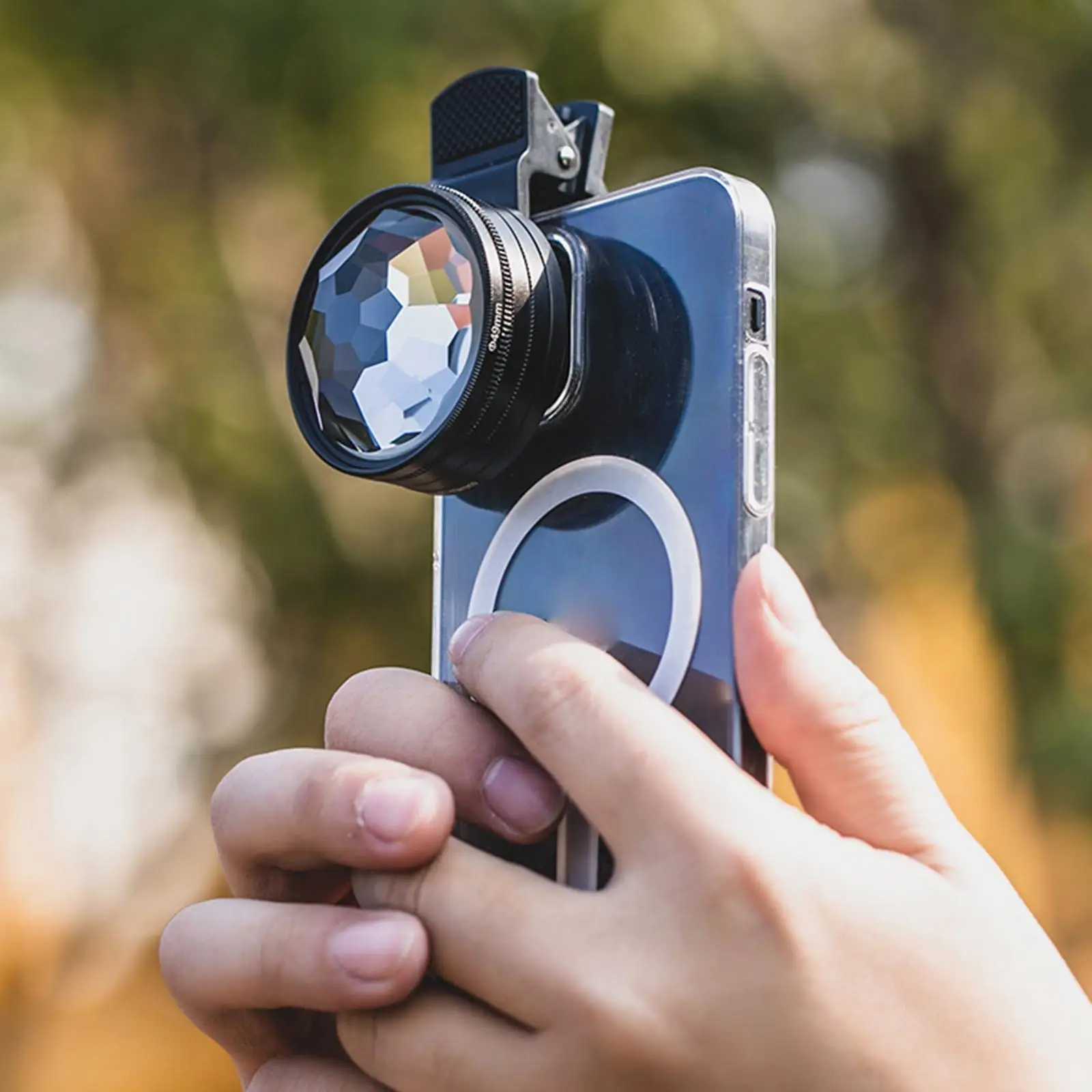49mm Camera Lens Filter Effect Filter Kaleidoscope Prism for Video Slr Camera Photography Accessories Mobile Phones Filter