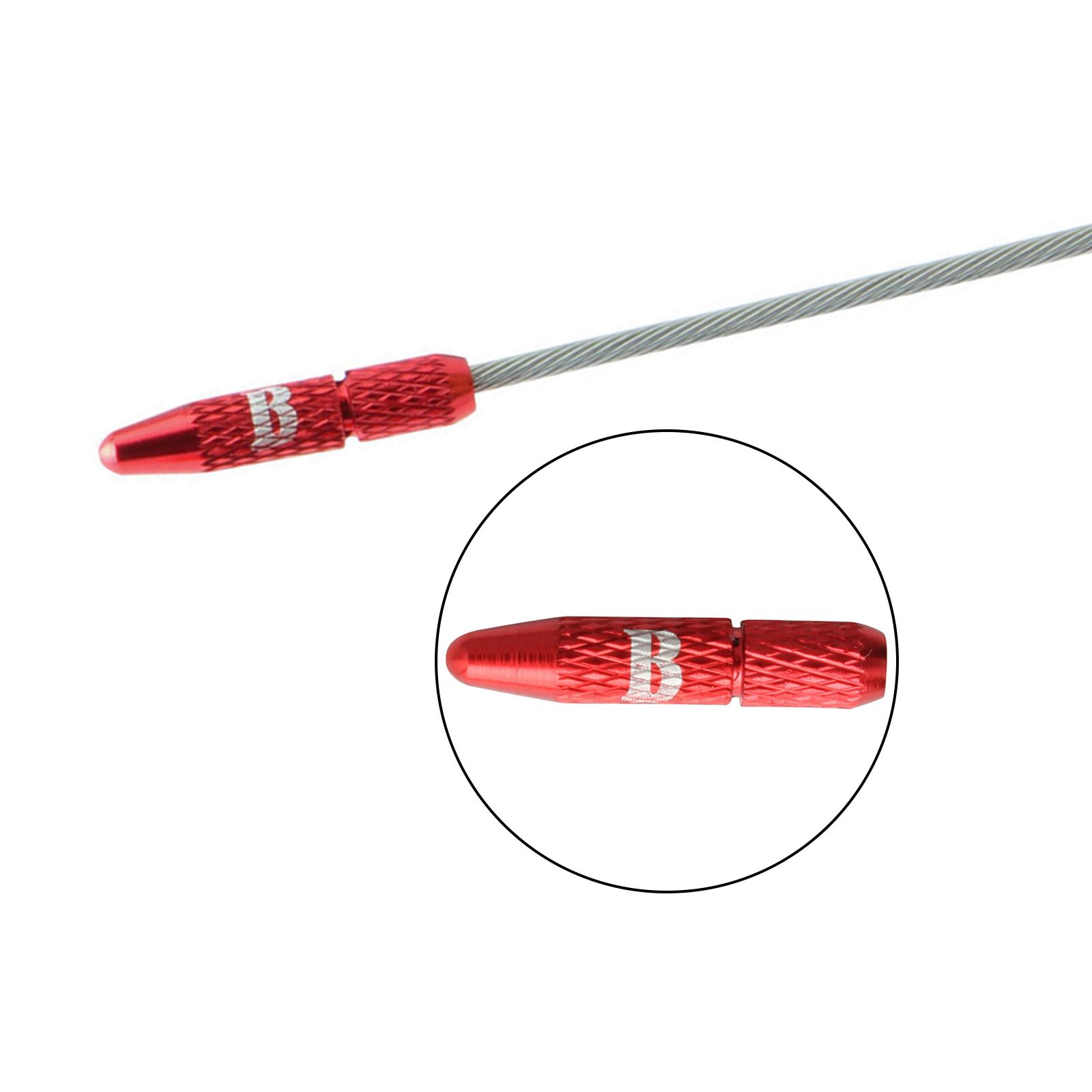 Description Picture 4 of itemBicycle Cable End Caps, Bike Brake Line Ends Brake Shifter Cables End Tips Crimps Mountain Bicycle Brakes Derailleur Cables