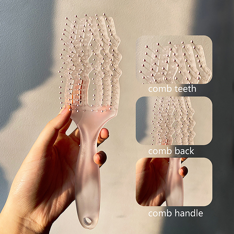 Description Picture 4 of itemRelaxing Six-Claw Massage Comb Portable Hollow Hair Combs Scalp Massage Brush Salon Styling Tools Hollow Rib Comb Hair Brush