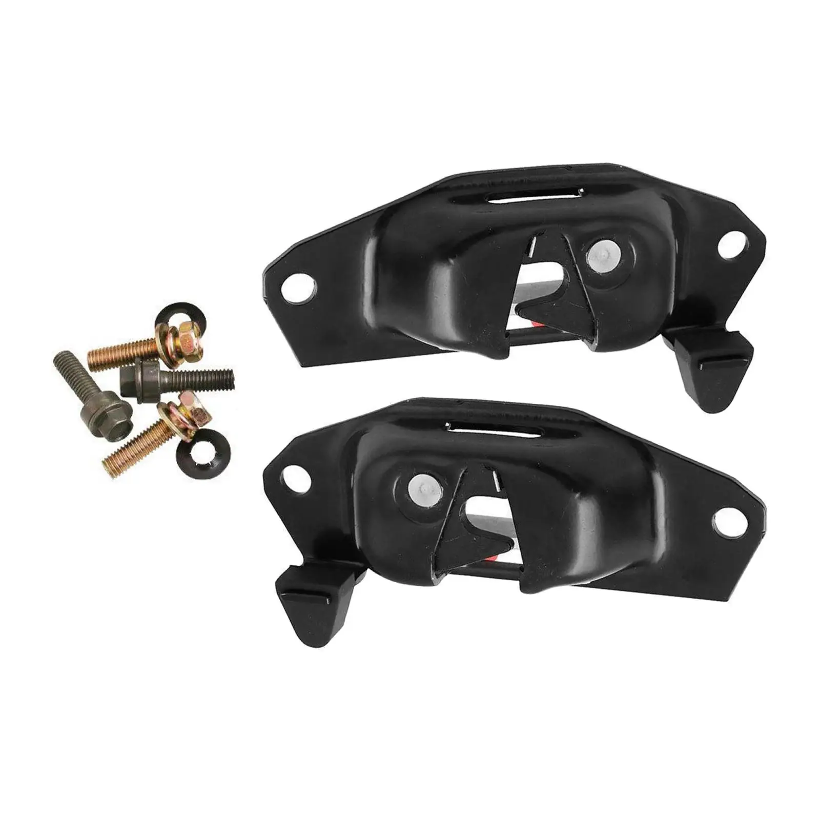  Pair Tailgate Latch Lever with  Bolt, Fit for 1999-2007  Silverad Replace # 15921948 15921949, Rear Gate Lock Latch