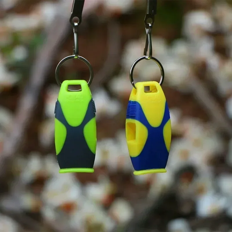 Description Picture 3 of itemHigh Quality Sports Like Big Sound Whistle Seedless Plastic Whistle Professional Football Basketball Referee Whistles