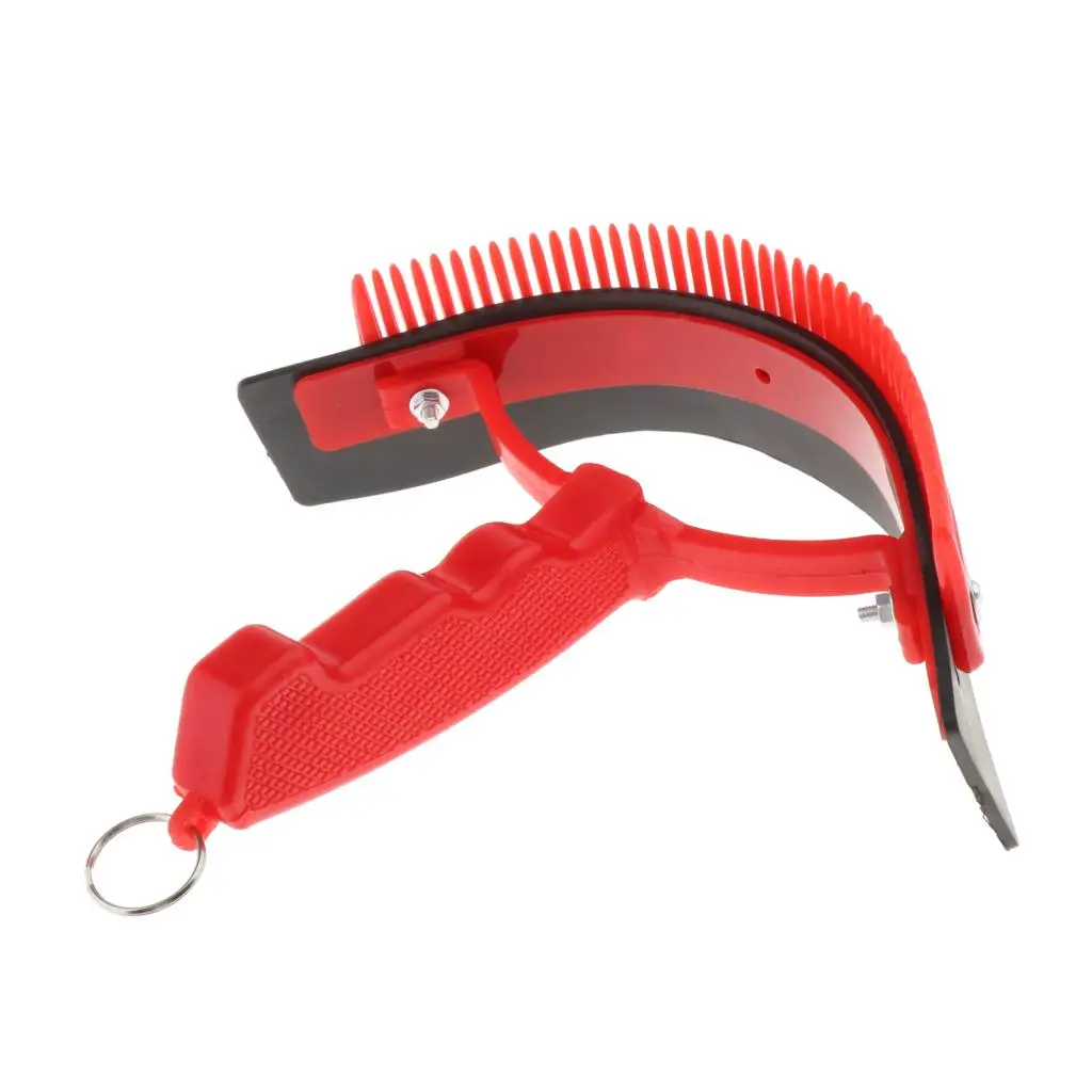 2 In 1 Portable Horse Plastic Sweat Scraper with Soft Touch Gel Handle-Sturdy and Quality