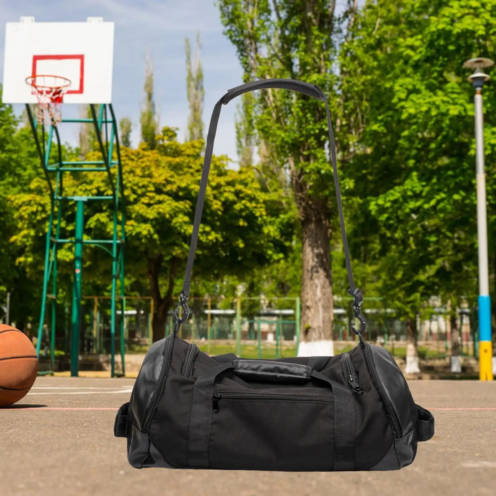 Basketball Bag Backpack Large Capacity Lightweight for Adult Wear Resistant Soccer Backpack Handbag Sports Gym Bag for Swimming