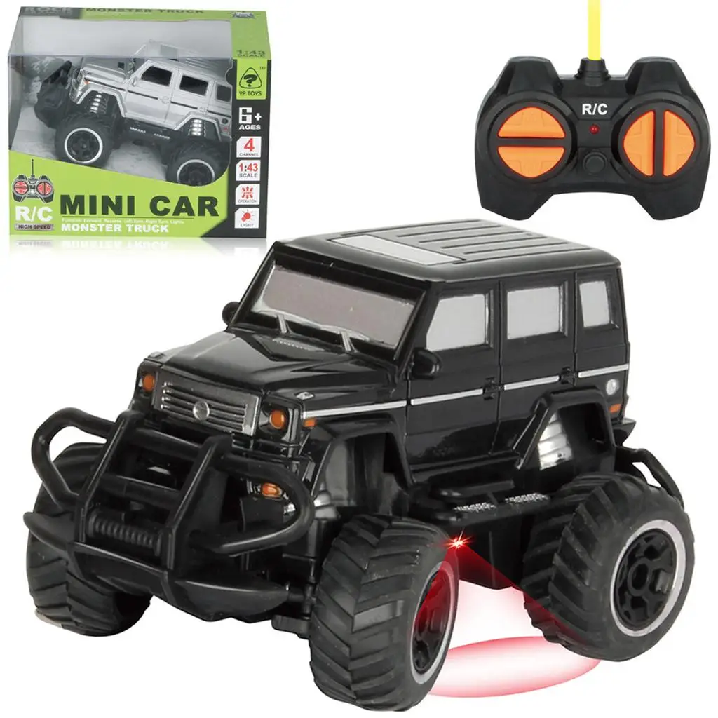 1/4 Remote Control RC   Truck Crawler Buggy Car Electronic Vehicle Model Toy  Gifts - Black