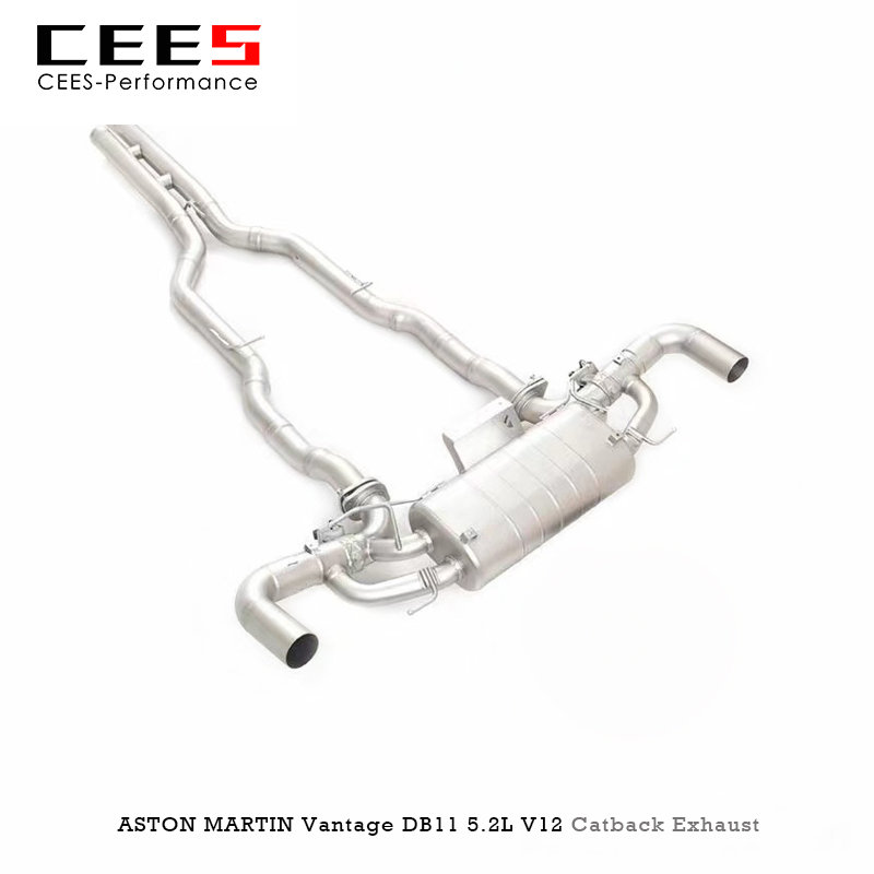 Aston Martin DB11 V12/V8 5.2L/4.0T 2017-2018 Stainless Steel Valve Exhaust