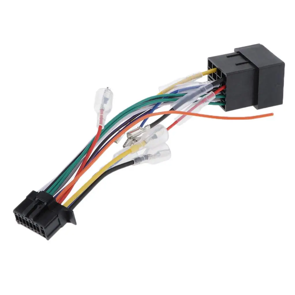 Auto Car CD Radio ISO Lead Harness Wiring Plug Sockets for 2003-2019