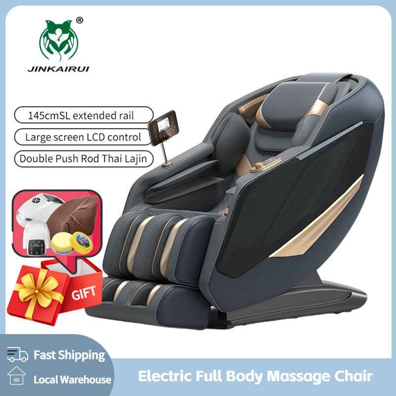 Best of Luxury 4D Manipulator Massage Chair 145CM Extend Long Massage Track Full Body Airbags Zero Gravity Heating Music Leg Stretching Reviews & Tips