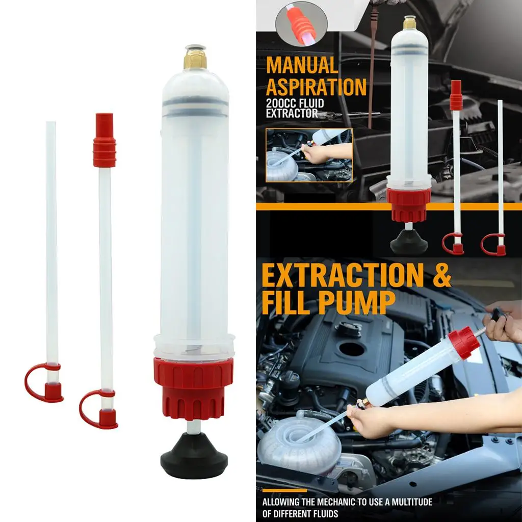 200cc Fluid Extraction Filling  Transfer Liquid Pump Oil Extractor