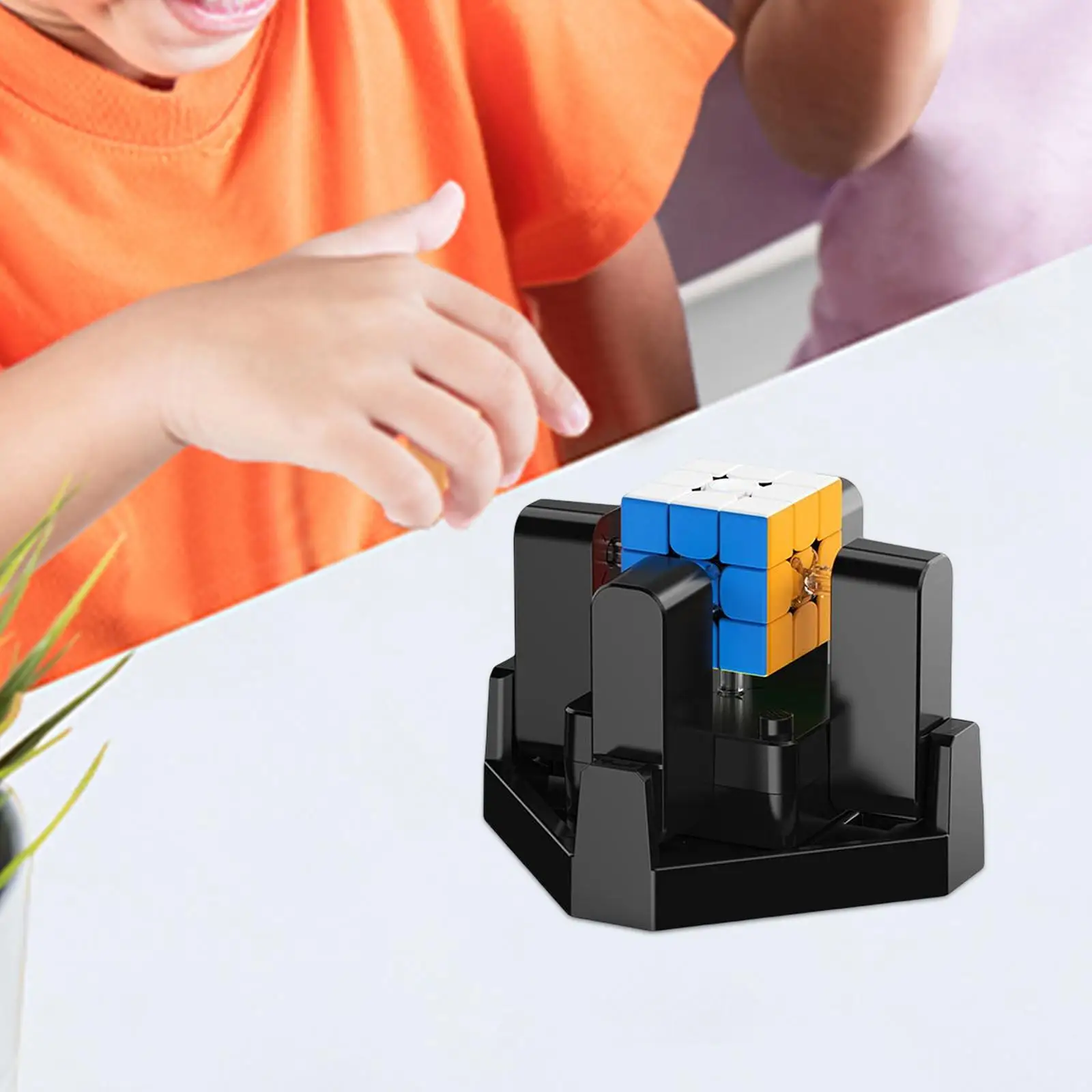 Automatic Puzzle Scrambler 3x3x3 cube Precision Motors Intelligent Tracking Puzzle game Solving Machine