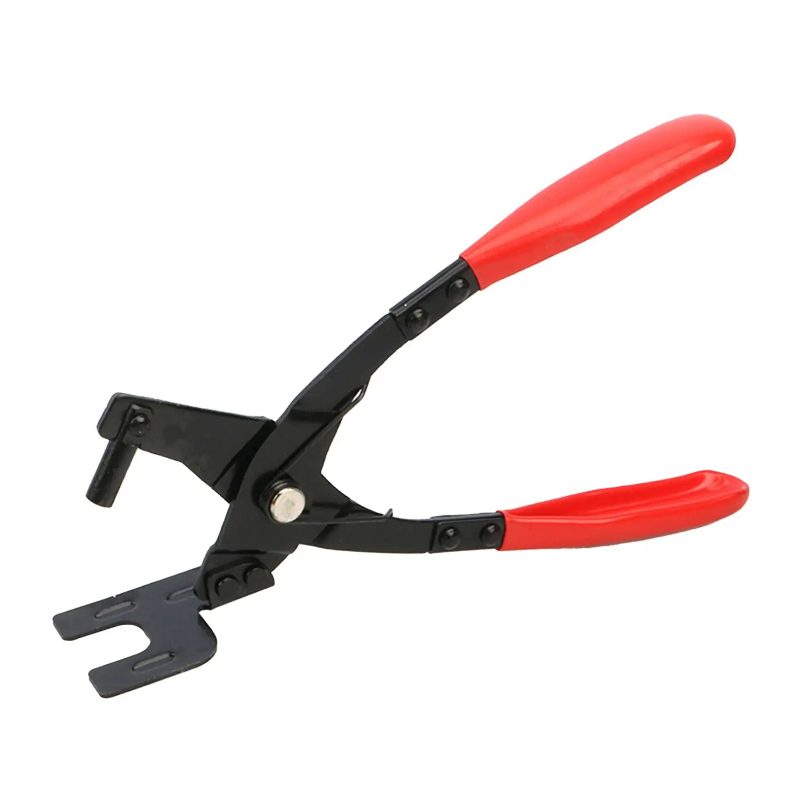 Car Exhaust Hanger Removal Pliers Anti Slip Exhaust Grommet Pulling Pliers Compatible with All Exhaust Rubber Hangers Red