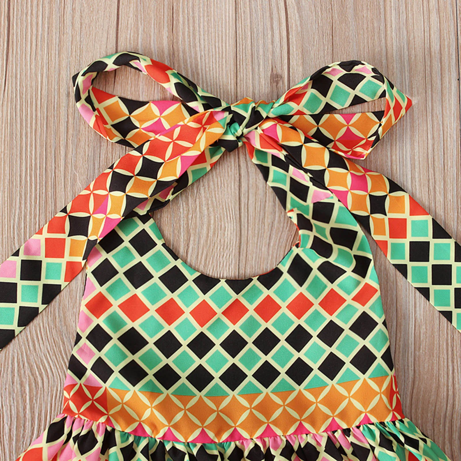 Gorgeous African Dashiki Toddler Girls Sleeveless Dress