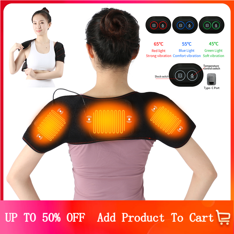 Best of Electric Heating Shoulder Massager Pads Neck Pads USB Electric Massage Relieves Shoulder Pain Heating Washable Heating Pads Reviews & Tips