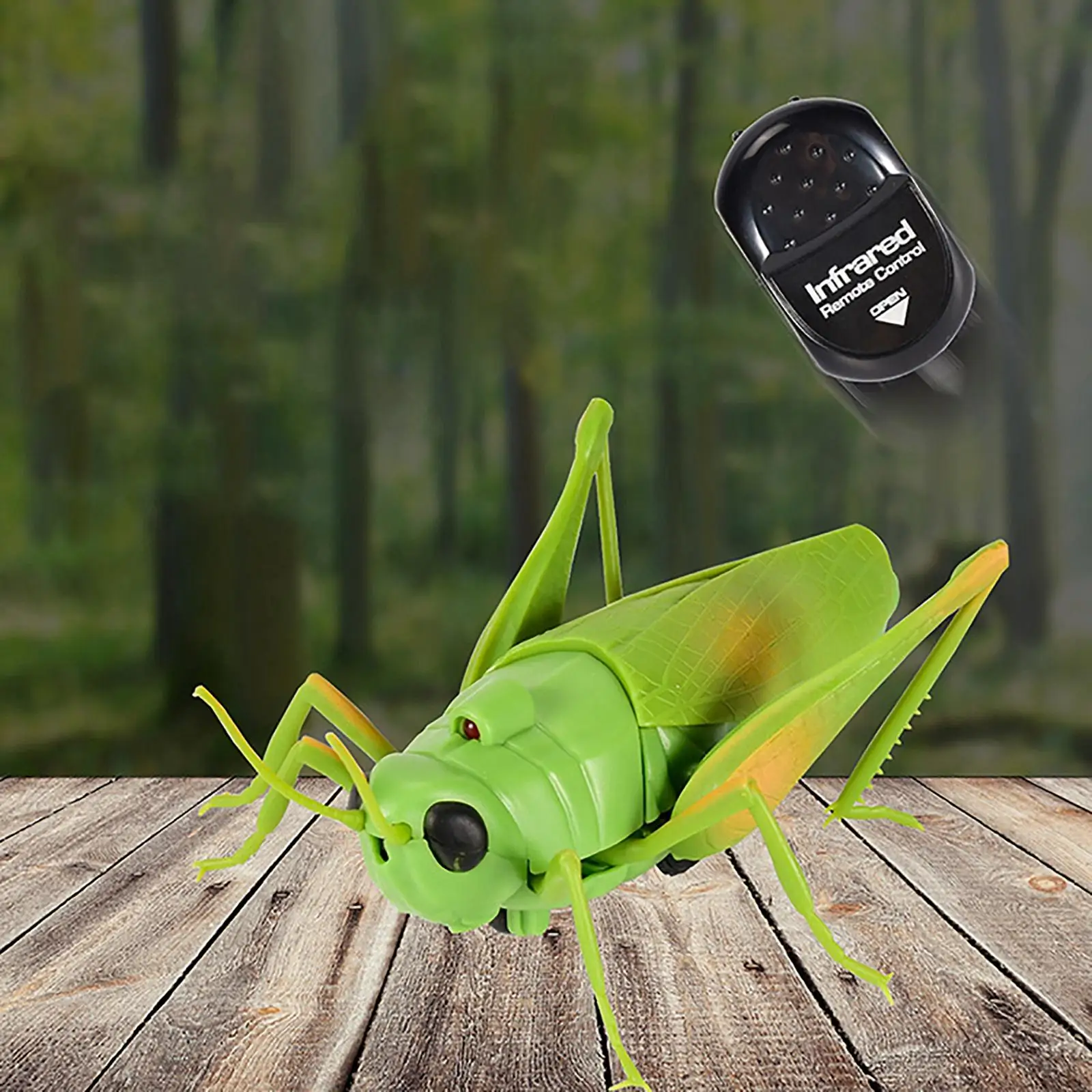 Realistic RC Grasshopper Toy Prank Tricky Toys Party Favors for Adults Gifts